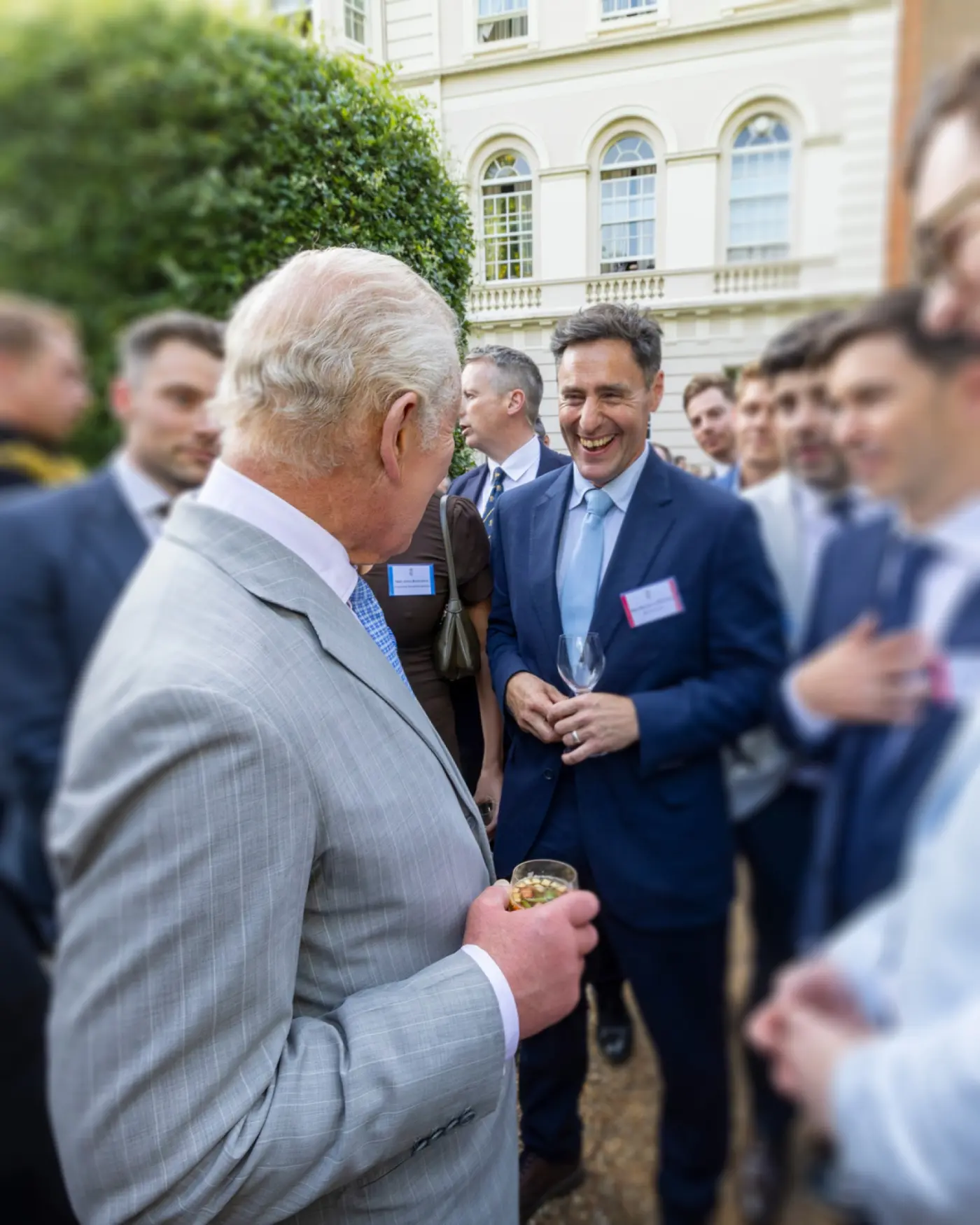 Oliver Valvetek Engineering Director Meets His Majesty The King