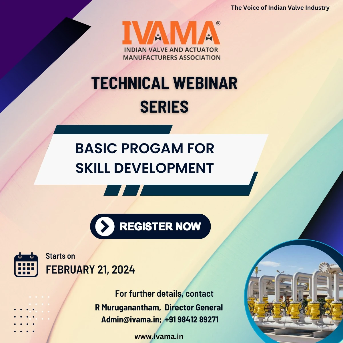 IVAMA - Technical Webinars for Skill Development - Basic Program 5