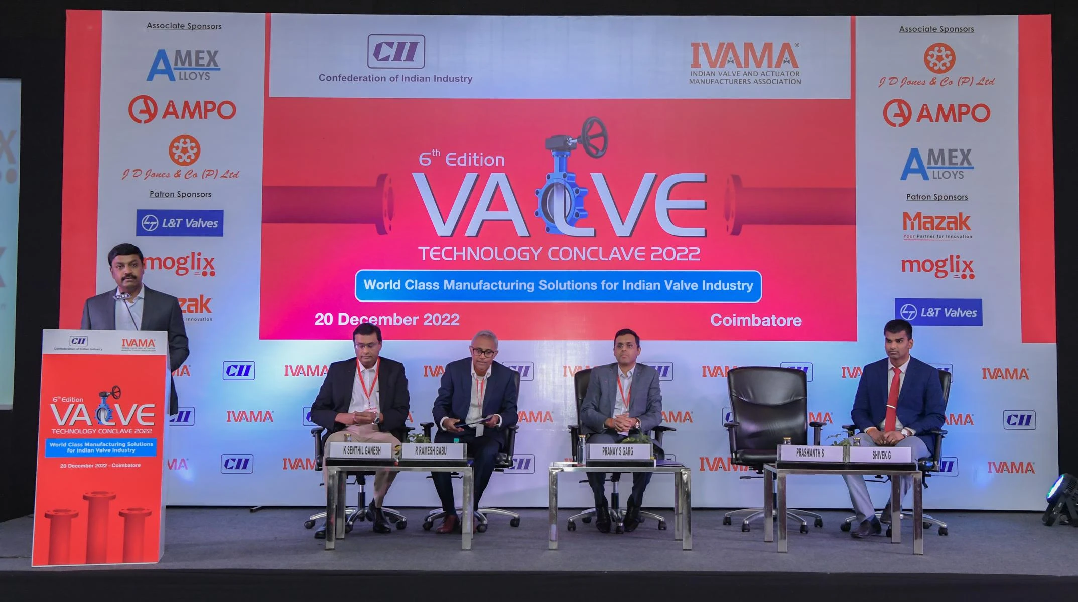 CII-IVAMA Valve Technology Conclave, 2022, Coimbatore