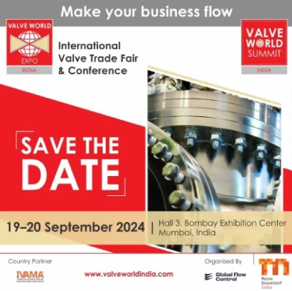 Valve World India Expo - International Valve Trade Fair ZsW Conference